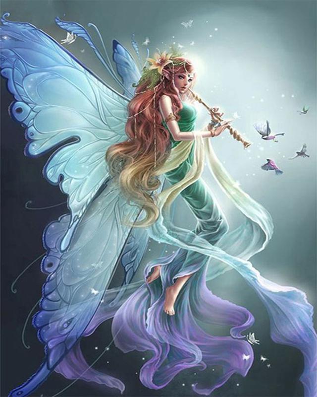 5D алмазная живопись эльфы полная круглая дрель мозаика алмазная вышивка женские животные дракон вышивка крестиком наборы домашний декор домашний декор