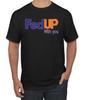 Мужская футболка с логотипом FedUp и надписью With You Shipping Company