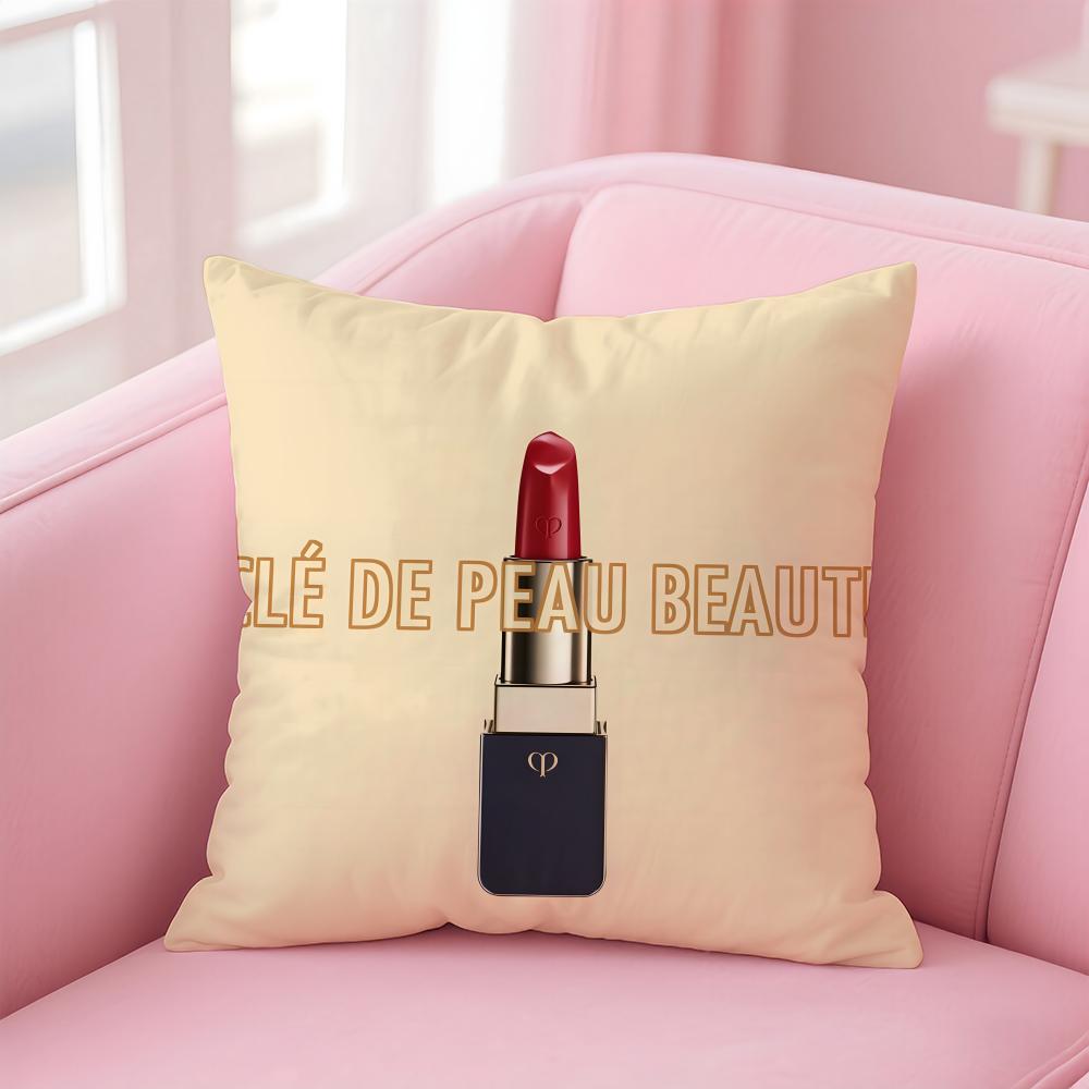 Популярные бренды Clé de Peau Beauté Подушка-кушон Удобная двусторонняя наволочка Идеально для автомобиля, дивана, спальни и не только