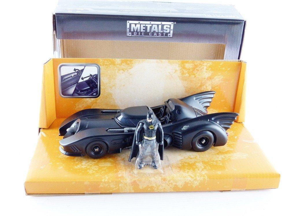 JADA TOYS BATMOBILE JADA TOYS Масштабный Бэтмобиль Бэтмен 124SCALE "1989 & BATMAN" 124 "1989 & Figure" [Предмет]