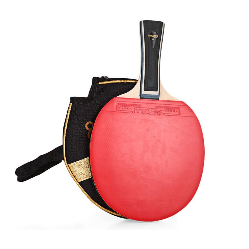 Table Tennis Racket Bat Long Handle One-star Strong Spin