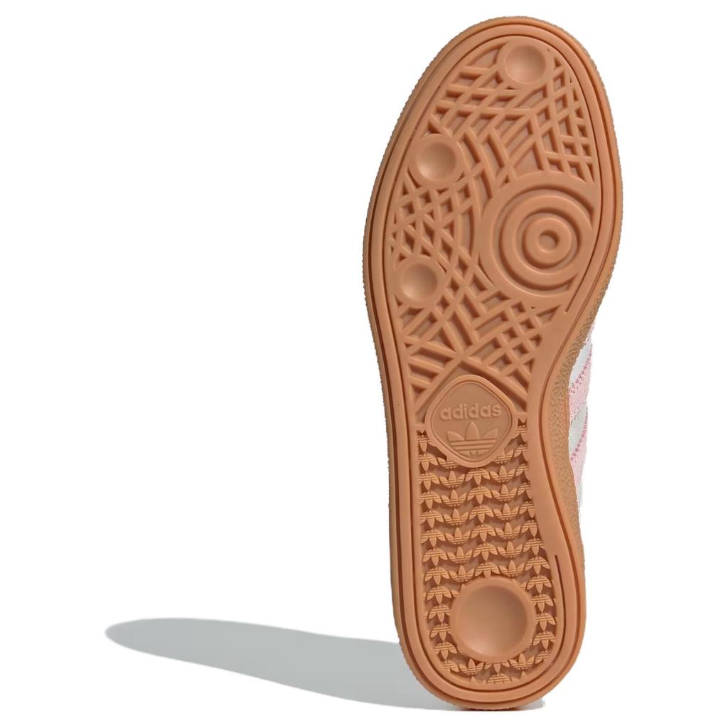 Adidas Handball Spezial Grey Clear Pink (Womens) Women Sneakers Grey-Two Gold-Metalic JR3083