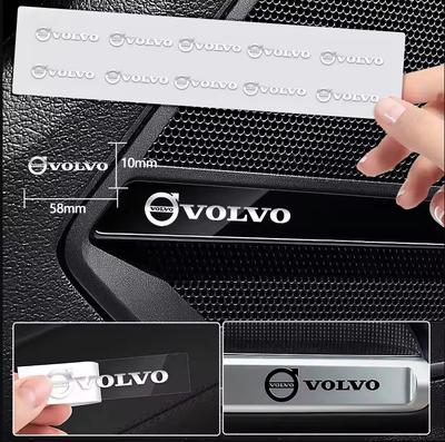 3D Metal Car Creative Sticker Waterproof Sticker Accessories Suitable for Mercedes-Benz V50 XC60 XC90 C30 XC70 S90 XC40 V60 V40 P3
