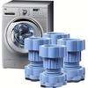 Washing Machine Anti Vibration Support Pads, Shock and Noise Cancelling Adjustable Washer Feet Antivibration Stabilizer(4PCS)