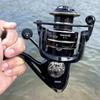 New High Quality Metal Spinning Fishing Reel Spool Seawater 5.2:1/4.7:1 High Speed Gapless Fishing Reel Waterproof Suitable for 1000-7000 Series