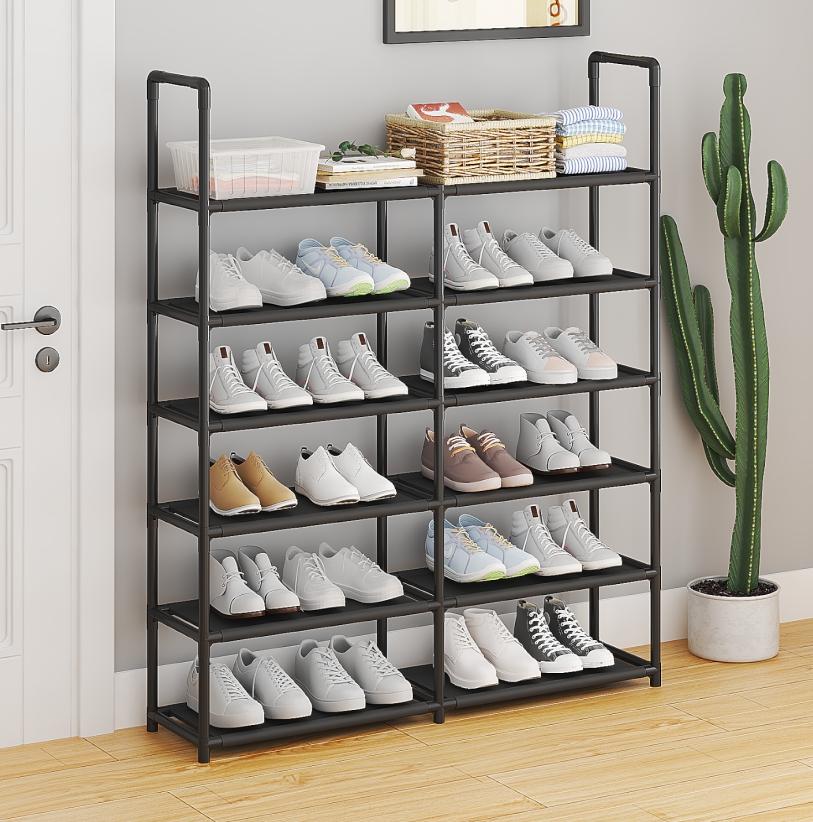 Multi-layer DIY Shoe Rack Assembly Shoes Rack Multipurpose Storage Cabinet Shoe Racks Large Capacity Corridor Save Space