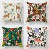 Декор для дома Экзотические животные джунглей Наволочки для дома Узор Наволочка для подушки Подходит для дивана Спальни Автомобиля Наволочка