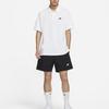 Nike Fitted Logo Print Short Sleeve Polo Shirt Men Tops White FN3895-100