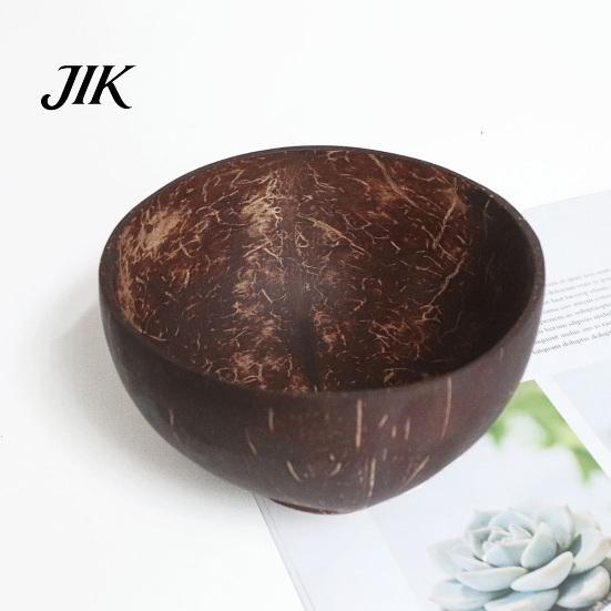 Artisanal Coconut Dishes Wood Bowl Vegan Gift from Natural Shells Smoothie Acai Buddha Bowls Authentic Craftsmanship Rustic Serving Easy to Clean for