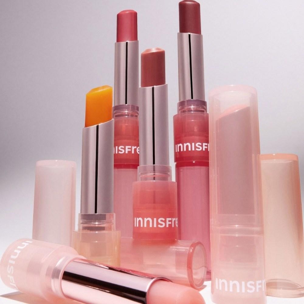 Innisfree Бальзам для губ Dewy Tint 3,2 г, нет. 4 кирпича Rose, 1 шт.