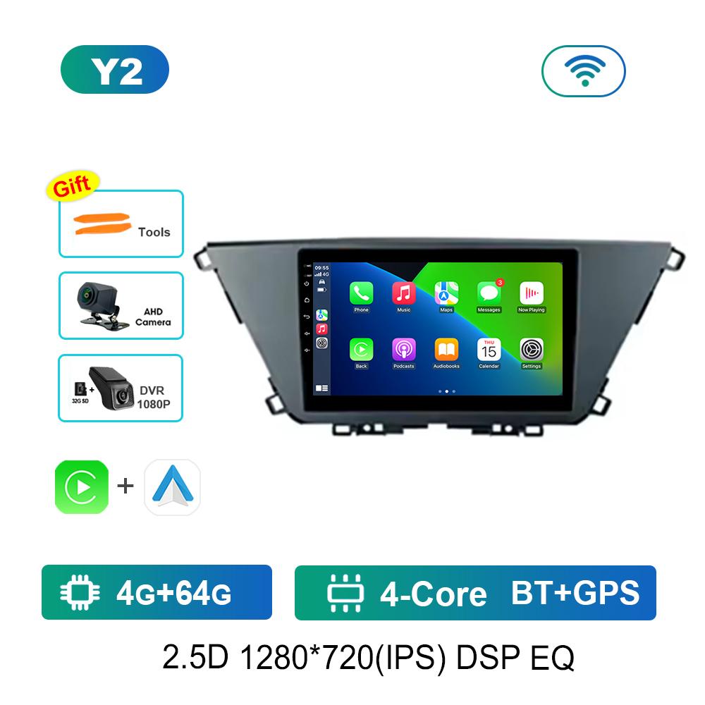 Автомобильный видео мультимедийный плеер Carplay 10,1 дюйма для Kia Carens KY 4 IV 2022 - 2025 ОС Android 4G WiFi Bluetooth Автоаксессуары
