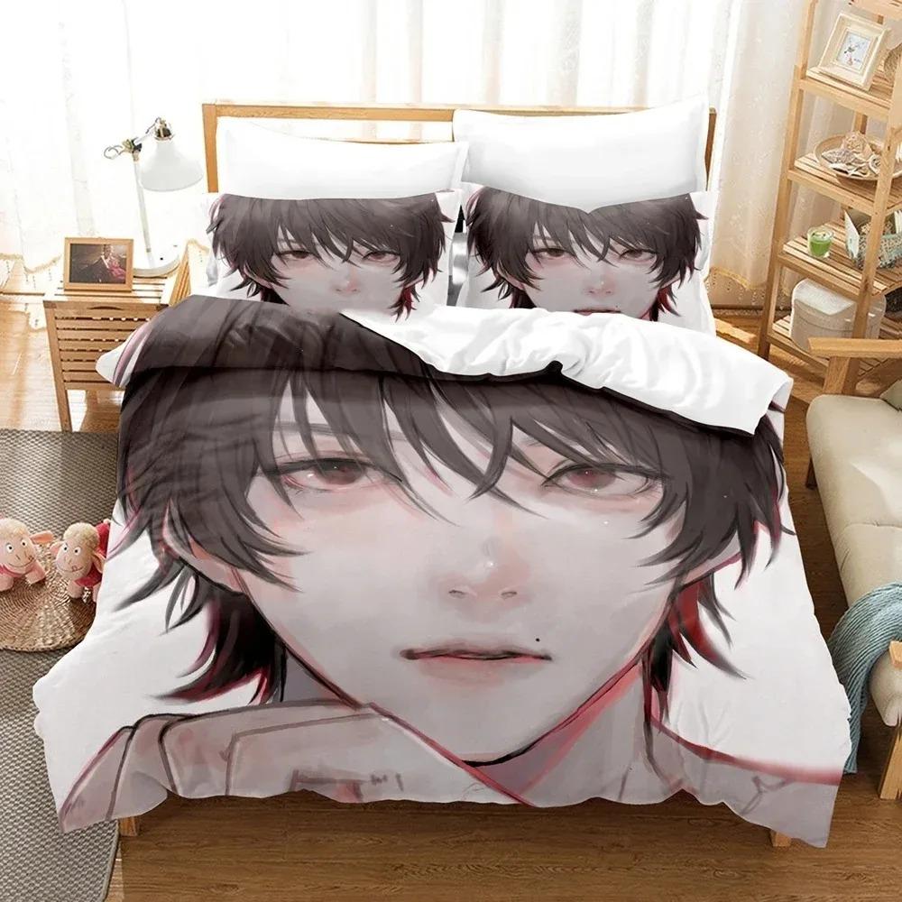 Comforter Baki Hanma Anime Bedding Set For Bedroom Soft Modern S Comefortable Kids And