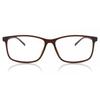 Full Rim Square Clear Brown Arnoldclavs Cp130c Fashion Unisex Eyeglasses