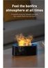 Семицветный USB-аромадиффузор с имитацией пламени для дома и офиса