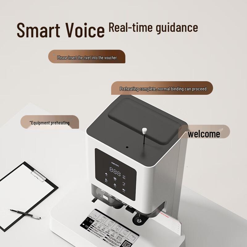 Deli Z1PRO Electric Hot Melt Document Binding Machine CN plug (adapter included)