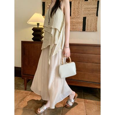 Овчина~ Прикрыть уродливый драг ретро H-образные тапочки женские летние на плоской подошве для отдыха пляжного отпуска прохладные тапочки для улицы