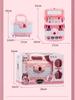 Doll-Inclusive Children's Makeup Set: Princess Cosmetics Box with Nail Polish