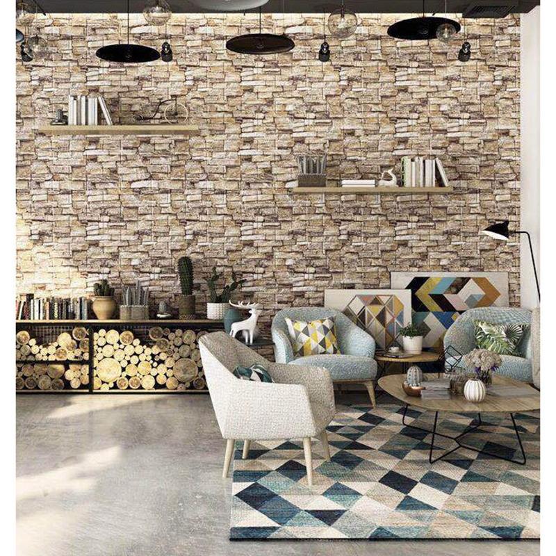 3D пенопластовая стеновая панель, кирпичные ретро обои, потолочные самоклеящиеся обои, фоновая стена, украшение дома 35 см X 30 см, 10 шт.