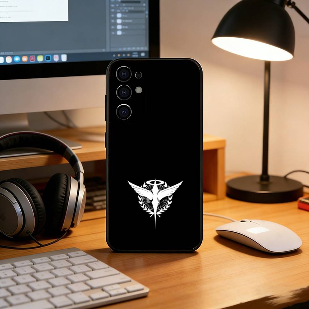 Чехол для телефона с игрой Arknights Черный Силиконовый Мягкий Для Samsung S25,S24,S21,S22,S23,S30,Ultra,S20,Plus,Fe,Lite