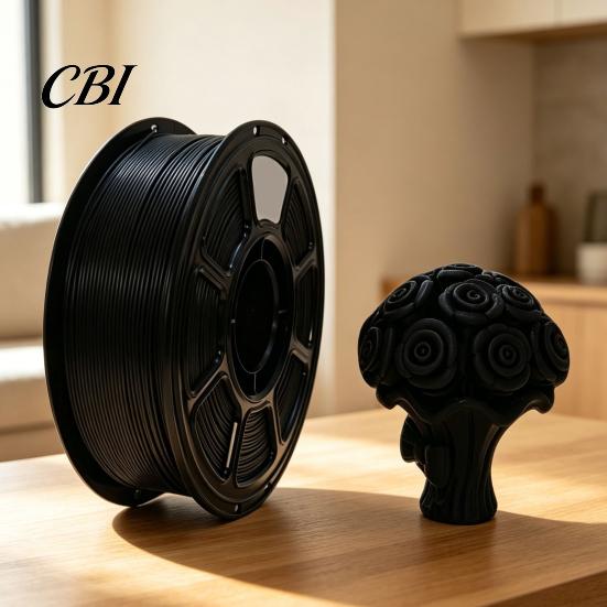 Low Shrinkage Filament 3D Printer PLA+ 1.75mm, 1kg Spool High Toughness Filament, 1.75mm Printing Material Warp Single Color for Models Model