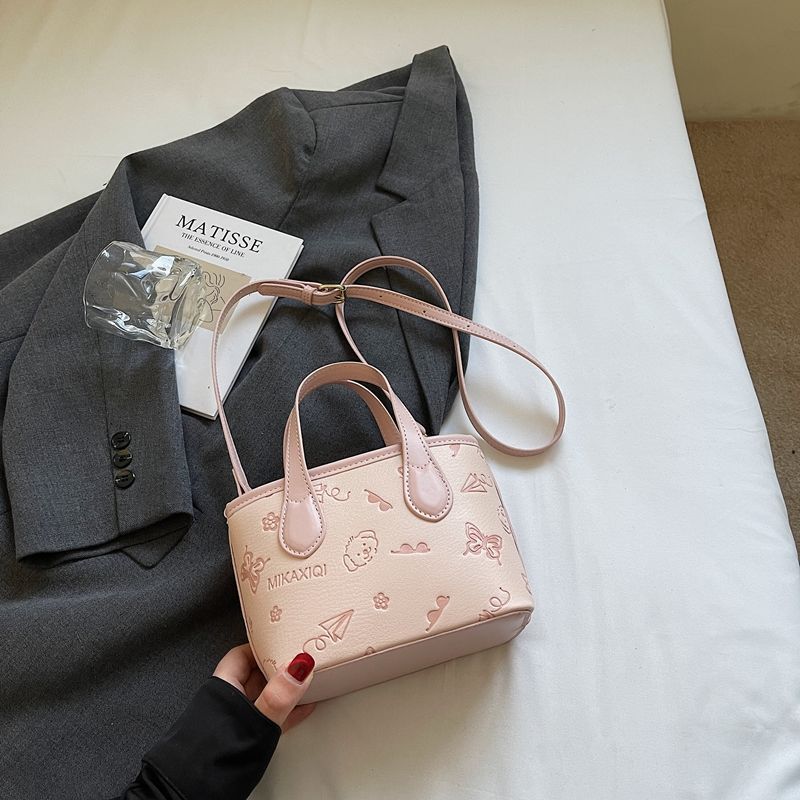 This Year's Popular Contrasting Small Bag Women's 2025 New Spring and Summer Crossbody Bag Super Hot Embossed Handbag Shoulder