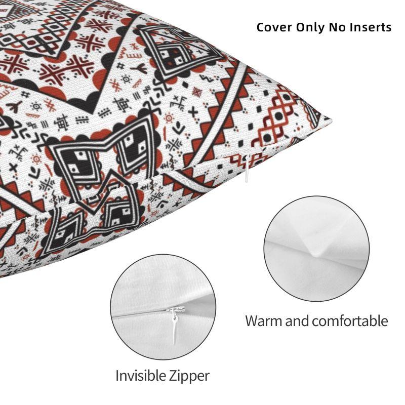 Кабильская керамика Берберские мотивы Скандинавская наволочка Декорация для гостиной Чехол Бохо Имазигены Амазиги Подушки для дивана