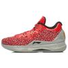 Баскетбольные кроссовки Li Ning WOW 4 Унисекс Средняя посадка Красный/Серый ABAK033-12
