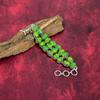 Green Copper Turquoise Bracelet, 925 Sterling Silver Gemstone Jewelry, Handmade Bracelet Amazing Jewelry, Gift For Her