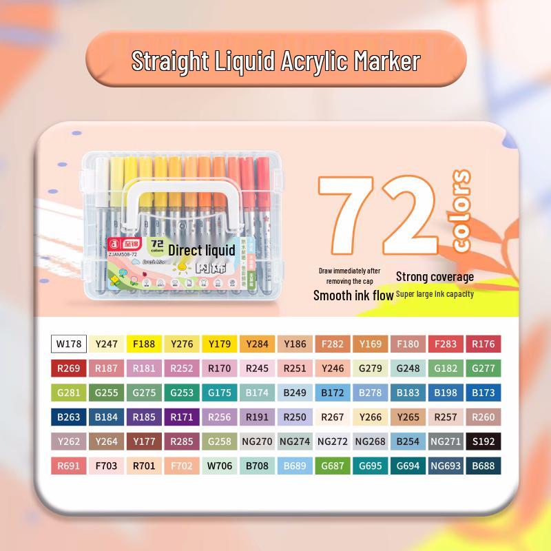 Акриловый маркер Арт Профессиональный - Акриловый маркер-акварель с тонким наконечником