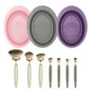 Silicone Cleaning Brush & Bowl Set for Makeup Tools & Clay Masks