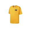 Culture Maker Tee Loose Fit Round Neck Sports Short Sleeve T-Shirt Men Tops Yellow 598527-25