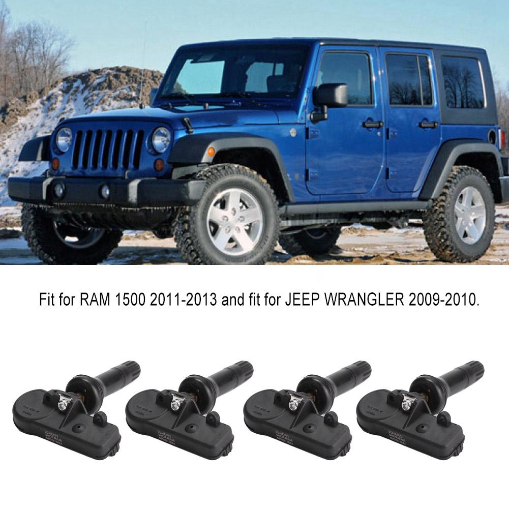 Датчик давления в шинах, 4 шт., подходит для DODGE, JEEP, RAM 56029481AB