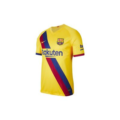 Nike Футбольная майка FC Barcelona Vapor Away Fans Edition сезона 2019/20, мужская футболка желтого цвета AJ5531-728