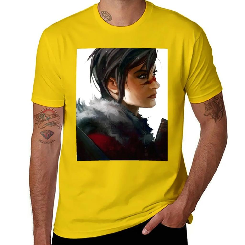 Hawke T-Shirt kawaii clothes tees heavy weight t shirts for men
