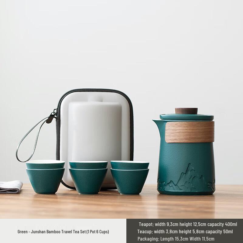 Portable Ceramic Tea Set