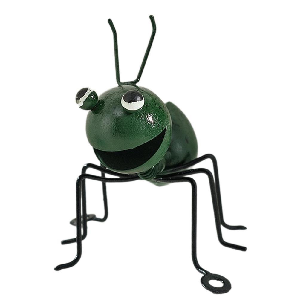 Metal ANT Garden Decor Ornament Handmade Adorable Wall Sculpture 8.5x8x10cm for