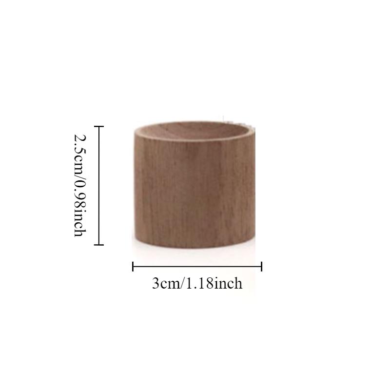 1 шт. Расширенный ароматный цилиндр из дерева для помещения, настольный, с рассыпчатым ароматом, бук/орех/бубинга, дерево для распространения ароматерапии