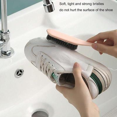 10 ШТ Щетки для обуви Щетка для чистки обуви Щетки для чистки с мягкой щетиной Чистящие щетки Инструмент Цвет случайный