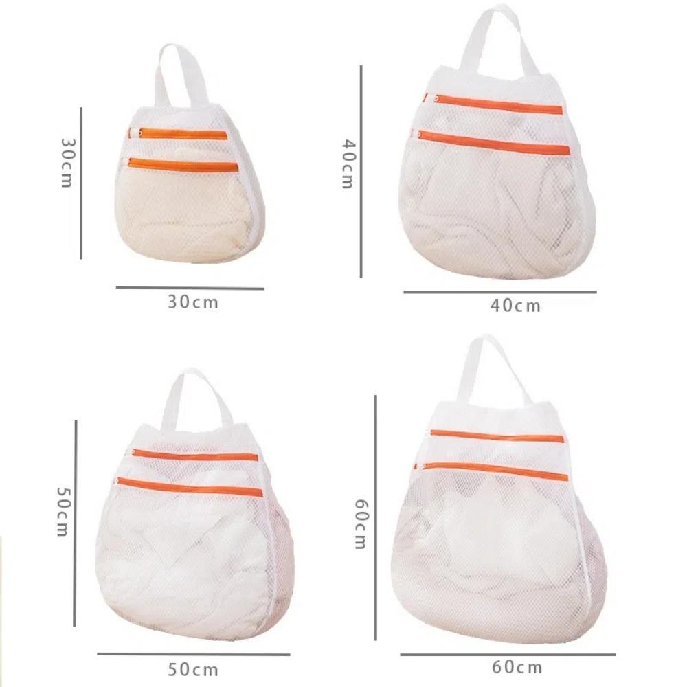 Reusable Laundry Wash Bags Double-Layer Zipper Underwear Laundry Bags New Washing Bag  Bra