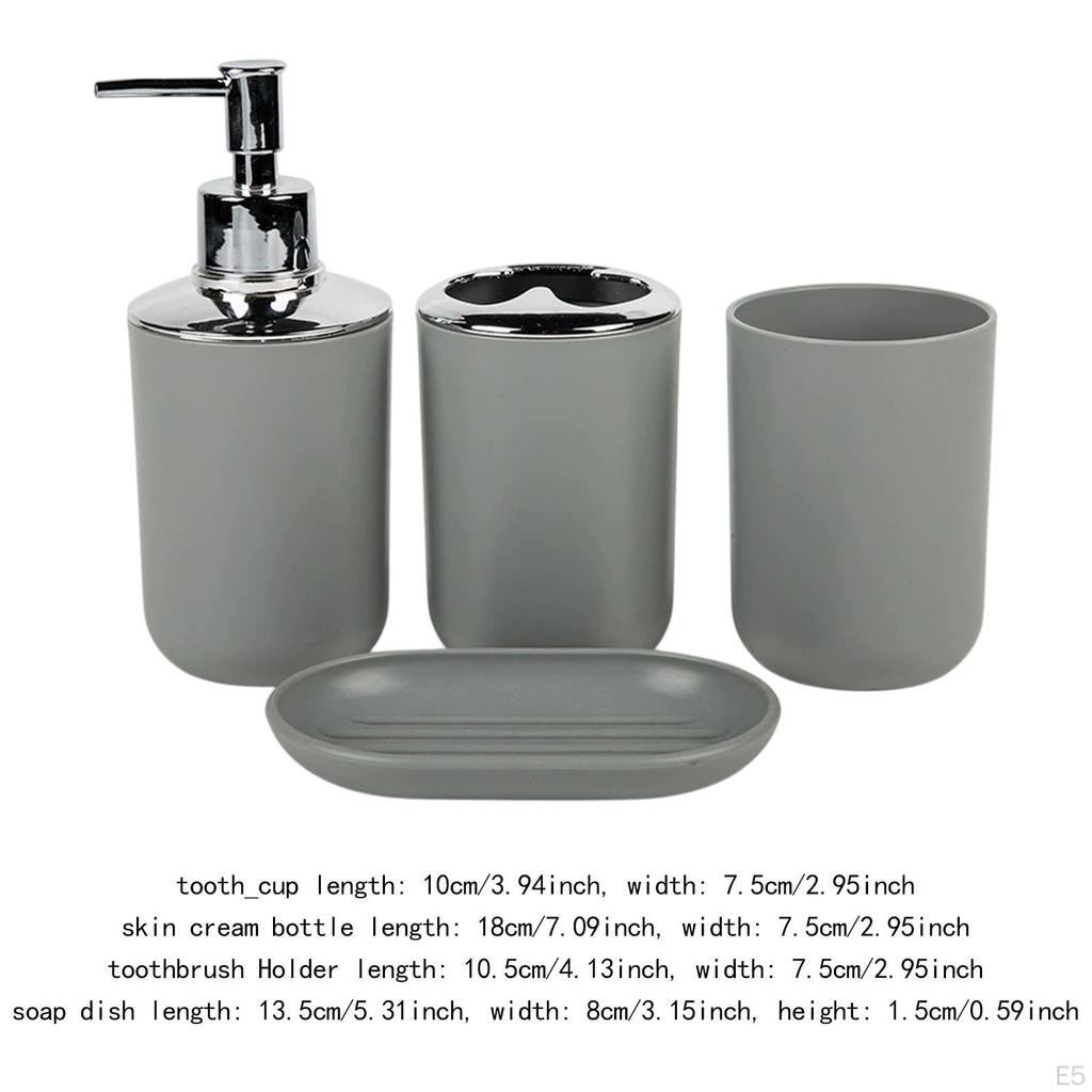 Аксессуары для ванной комнаты, ополаскиватель для полости рта, современный подарок на новоселье, декоративный дозатор мыла