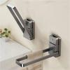 Moisture-Resistant Foldable Towel Rack Detachable Bath Towels Rack Hanger Organizer Rack  Balcony