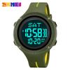Студенческие часы Мужские спортивные уличные электронные часы Многофункциональные водонепроницаемые светящиеся электронные часы