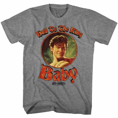 Футболка для взрослых Army Of Darkness Regal Baby Graphite Heather