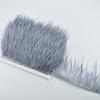 1M 5M 10Meter 8-10CM Black Ostrich Feather  Trims Natural White Ostrich Feather for Craft Ribbon Fringe for Skirt Party Clothing