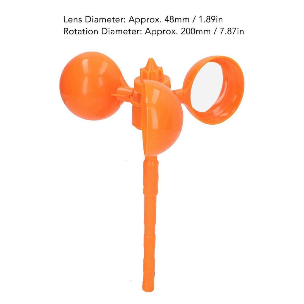 2025 Latest Model Bird Repeller Bowl Type Wind Driven 360 Rotating Reflector