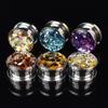 3-40mm Twinkle Ear Gauges Plugs and Tunnels Screw Fit Ear Stretcher Expander Body Jewelry