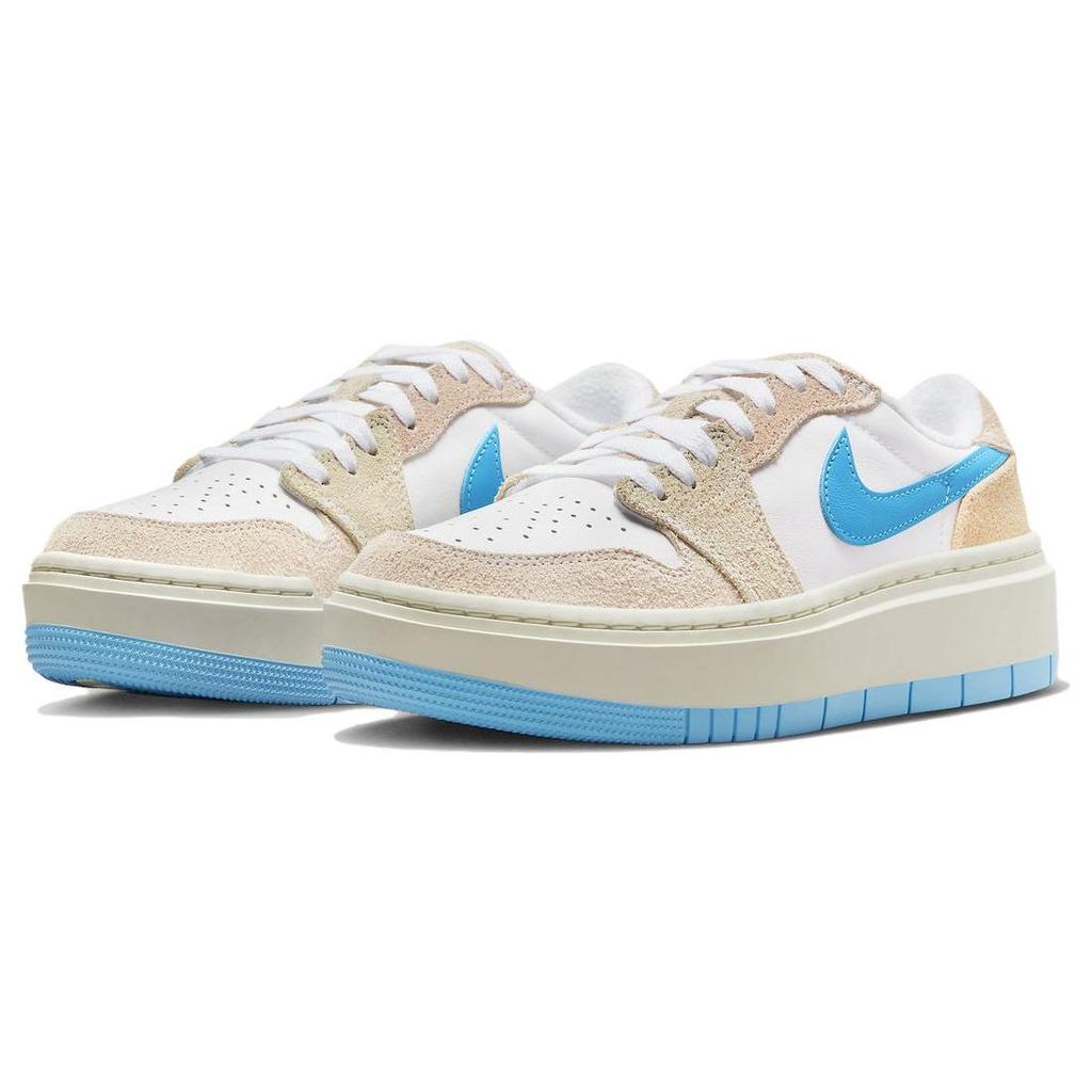 Air Jordan 1 Elevate Low SE Солт-Лейк-Сити Женские кроссовки White Sanddrift Oil-Green FD1028-100