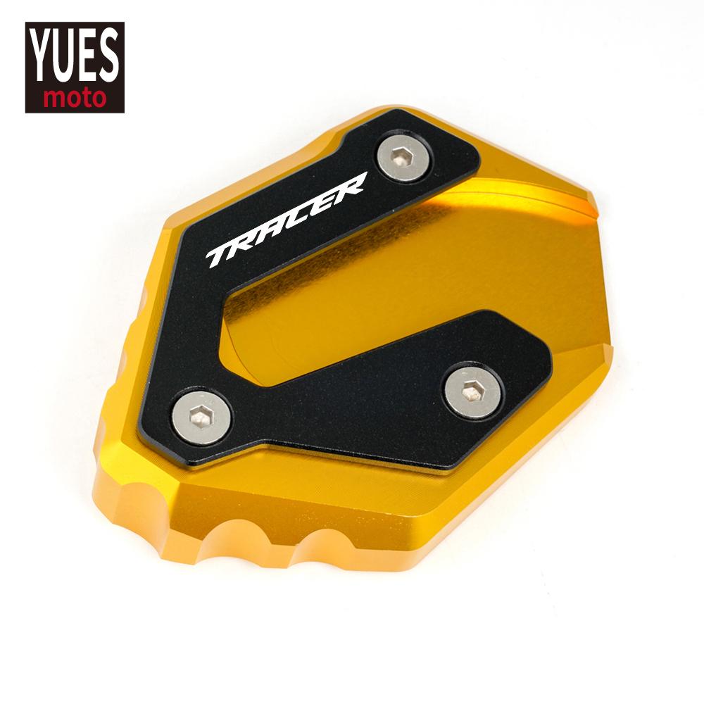 Motorcycle Accessories Kickstand Plate Side Stand Pad Enlarger For Yamaha TRACER 700 GT 700GT