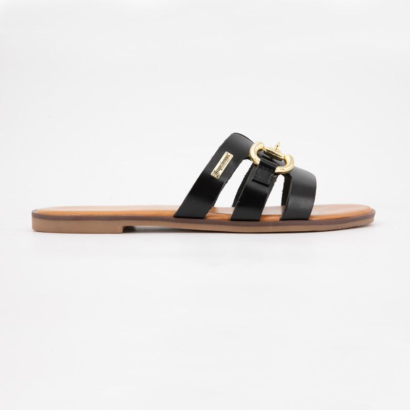 Светло-коричневые мюли Hamia с золотой пряжкой Женское LES TROPEZIENNES PAR M.BELARBI