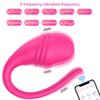 APP & Remote Control Vibrating Panties Wearable Vibrator Smartphones Adult Sex Toy for Women Couples Pleasure